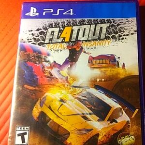 Flat out ps4 game disc